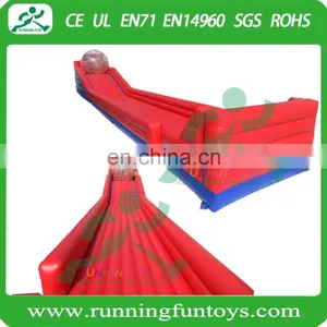 Customized Inflatable Zorb Ramp With Track Lane, Zorb Ball Ramp thumbnail-1