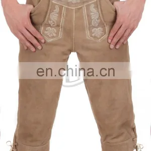 2016 Men's Stylish Bavarian Oktoberfest Trachten Lederhosen (Bavaria Clothing) thumbnail-1