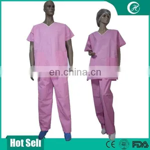 Nurse Scrub Suit Design Top And Pants Green Colors For Nurse Scrub Suits thumbnail-1