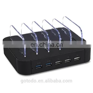 2017 Amazon Hotselling New Style 5 Port Usb Charging Station thumbnail-3