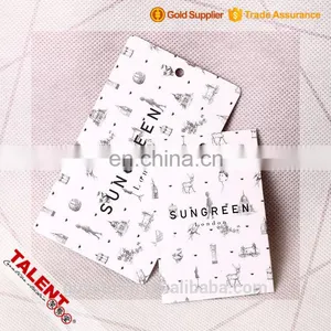 Custom Brand Name Logo Tag and Printed Paper Spare Button Bag for Clothing thumbnail-3