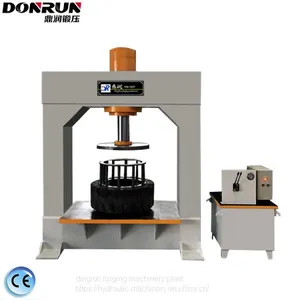Solid Forklift Tire / Tyre Change Hydraulic Press 150ton thumbnail-1