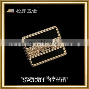 China Gold Supplier Metal Strap Lock Hardware For Bags, Zinc Alloy Hardware Fitting For Handbags thumbnail-1