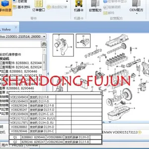 VOLVO SDLG EXCAVATOR EC380D/EC480D D13 ENGINE FUEL PUMP VOE21635801&VOE22677520 thumbnail-3