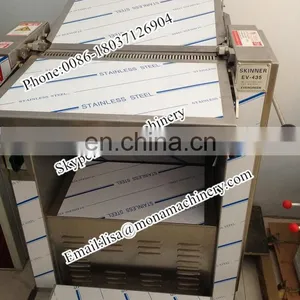 New Design Automatic Pork Peeling Machine Electric Pig Skin Peeling Machine / Pork Peeler for Sale thumbnail-2