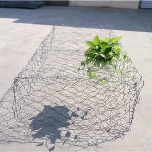Durable Hexagonal Wire Stone Baskets / Woven Wire Stone Cages Nova-108 thumbnail-1