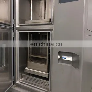 IEC60068-2-78 Battery Hot Cold Impact Testing Machine Price Thermal Shock Test Chamber thumbnail-5