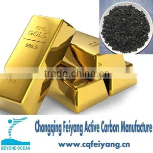 Iodine 1000 Coconut Based Granular Activated Carbon for Gold Refining thumbnail-1