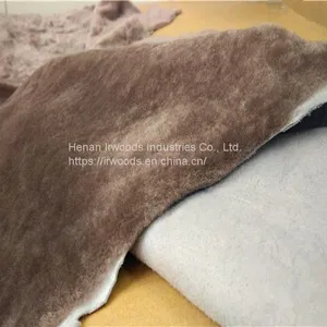 Long Wool Real Australian Merino Sheepskin Fur Shoe Lining For Boot Slipper Collar Garment Glove thumbnail-2