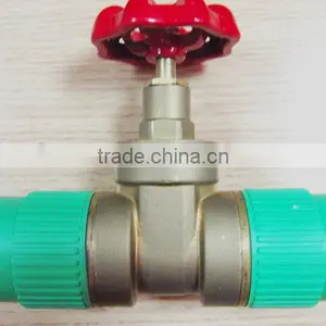 Ppr Brass Gate Valve for Ppr Piping thumbnail-2