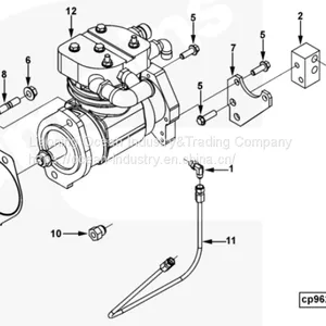 6CT/6CT8.3/6D114/R305-7/R335-7/PC360-7 Mounting Spacer Apply to Trucks and Excavator(3415606) thumbnail-5