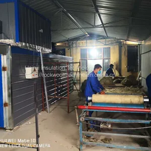 Rockwool Pipe Rolling and Making Production Line-Small Capacity Model thumbnail-1