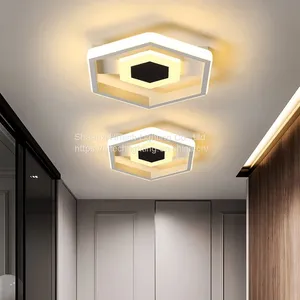 Acrylic Led Aisle Ceiling Lamp For Cloakroom Corridor Balcony Foyer Lighting Thin Lights Decoration Home Lustering Luminaire thumbnail-1