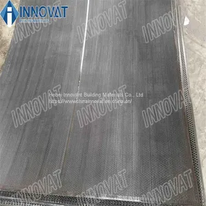 Automatic Punching Perforated Metal Steel Panel Sheet for Speaker Grille thumbnail-1