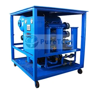 Mobile Double-Stage High Vacuum Transformer Oil Filtration Machine thumbnail-2