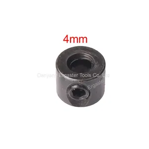 Drill Depth Limit Ring, 16 Adjustable Drill Bit Depth Stop Collar Carbon Steel thumbnail-2
