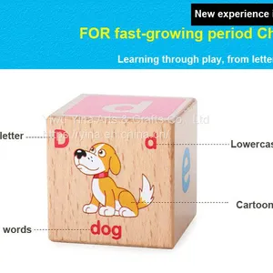 Amazon Best Selling Products Kids Educational Toys, Montessori Wooden Blocks for Kids Kids Educational Toys thumbnail-5