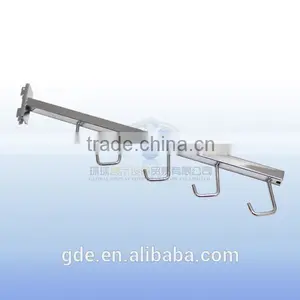 Metal Chrome Display Hook for Slotted Channel thumbnail-1