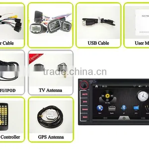 Touch Screen Double Din Car DVD for TOYOTA Car GPS Navi WIFI 3G Digital TV SWC Bluetooth RDS 1080P AUX IN AM/FM MP3/4 Phonebook thumbnail-1