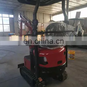 Cheap Prices Chinese Smallest 1 Ton Mini Hydraulic Excavator Micro Mini Digger Excavator for Sale in thumbnail-3