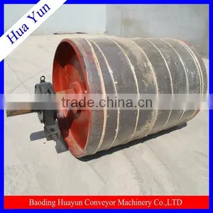 Rubber Coated Conveyor Belt Pulley for Coal Mining Equipment thumbnail-2