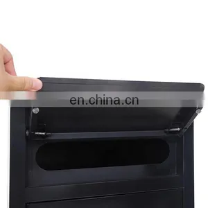 Large Outdoor Parcel Delivery Box Large Parcel Drop Box for Mail Letter Post and Smart Metal Home thumbnail-5