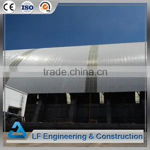 Prefabricated Steel Roof Frame Coal Shed thumbnail-4