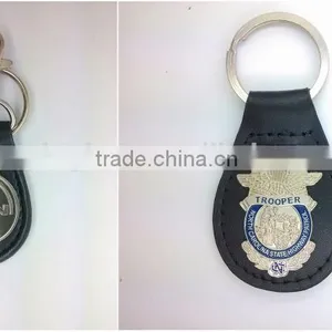 2014 New Leather Design Wholesale Key Chains Metal Key Chain Leather Key Chain thumbnail-1