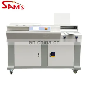 BM60 for A3 A4 Paper Sheets Hardcover Book Block Soft Cover Book Hot Glue Binder Binding Machine thumbnail-3