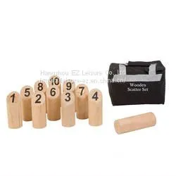 Educational Game Kubb Wooden Scatter Set thumbnail-1