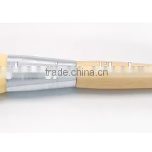 Face Use Bamboo Handle Synthetic Hair Powder Power Brush thumbnail-3