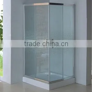 Small Square Simple Shower Cabin thumbnail-1