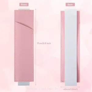 Adjustable Elastic Band Pen Holder Notebook Pen Pocket Case PU Leather Marble Bookmark Pencil Sleeve Pouch for Book Notebook thumbnail-3