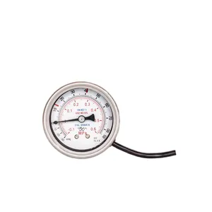 63MM Axial EP Grade Ultra-high Purity Explosion-proof Electric Contact Pressure Gauge thumbnail-3