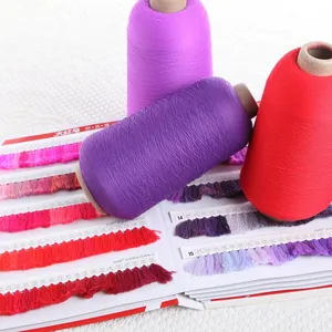 Nylon 66 Yarn 40D/34F/2 Hank Dyed Yarn Nylon Semi Dull Nylon High Stretch Yarn for Elastic Webbing thumbnail-2