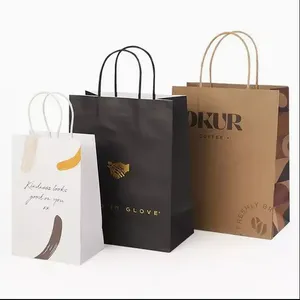 Top Rank Manufacturer Custom Kraft Paper Bag With Your Own Logo thumbnail-1