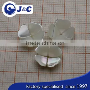 Bespoke Mother of Pearl Shell Flower Shape Beads,MOP Beads thumbnail-1