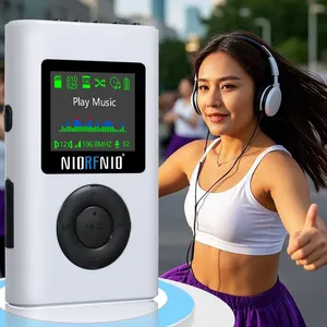 NIORFNIO Portable Multimedia FM Transmitter Held in Hand With the Function of Monitoring a Bluetooth Microphone thumbnail-2