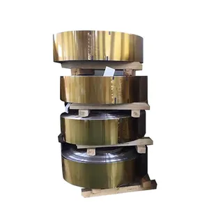 Factory Price Golden Lacquered DR8 0.7mm Thick Tinplate Scrap thumbnail-3
