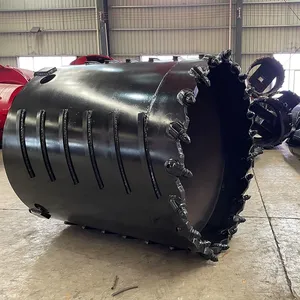 Foundation Engineering Construction Core Barrel Bullet Teeth Rock Bucket for Rotary Drill Rig Construction Machinery Part thumbnail-5