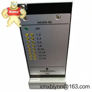 Emerson A6500-RC — API 670 Machinery Protection Rack Controller for Critical Rotating Assets thumbnail-2