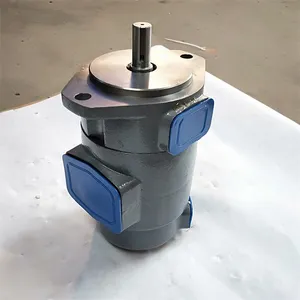 Double Fixed Displacement Vane Pumps SQP SQP21 SQP31 SQP32 SQP41 SQP42 SQP43 SQP32-25-14-86DC-18 thumbnail-1