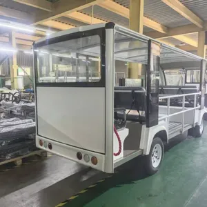 Electric Sightseeing Wheelchairs for Scenic Spots / Electric Sightseeing Vehicles With Lifting Tailgates for the Disabled thumbnail-2