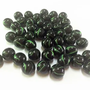Wholesale Glass Beads Marbles 16mm 25mm Colorful Glass Beads Fishbowl Decorative Beads Craft Ball thumbnail-3