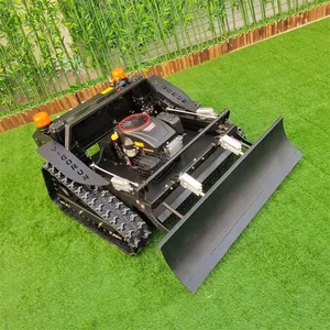Gasoline Engine Single Cylinder 550mm Cutting Width Remote Control Slope Mower With Tracks for Lawn Cutting thumbnail-6