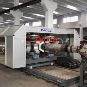 PLC Controlled Double Wall Corrugated Pipe Extrusion Line With Automatic Coiling System thumbnail-3
