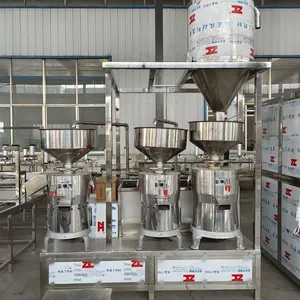 Automatic Vacuum Soybean Milk Grinder With Horizontal Dreg Stirring and Separating Equipment for Pulp and Dreg Separation thumbnail-4