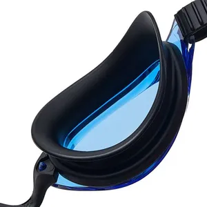 Training Medium Swim Goggle With Bigger Sightline Adults Anti-Fog Uv Protected Waterproof Mirror Coating High Definition Lens thumbnail-4