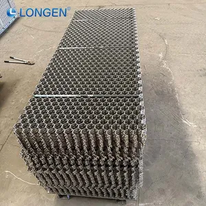 Hexagonal Cellular Mesh Crimp Refractory Armouring Support Bonding Holes Thermostable Hexsteel thumbnail-6