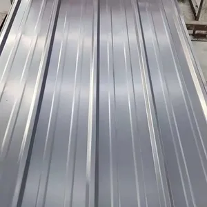 PPGI PPGL Corrugated Roofing Color Coated Galvanized Steel Base Plate Sheet Gi Corrugated Steel Coated thumbnail-5